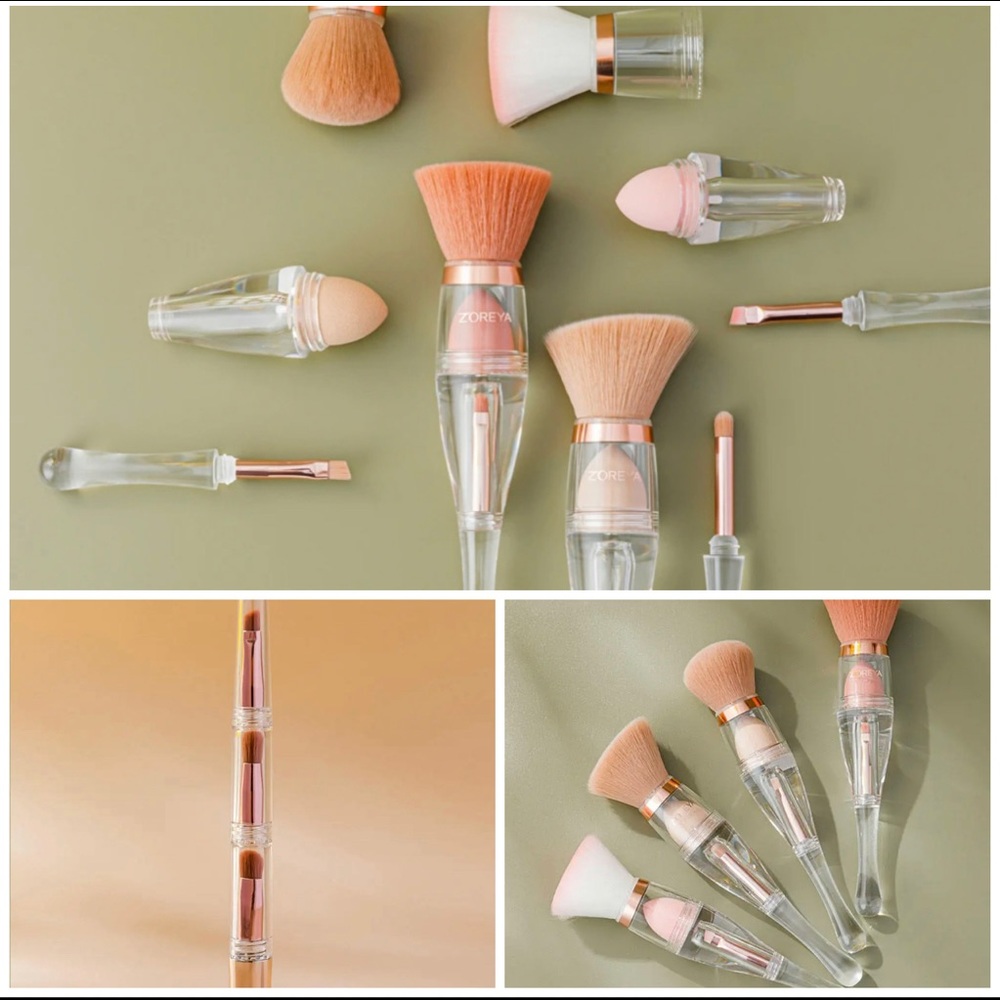 All your make up needs in one. Excellent for traveling.